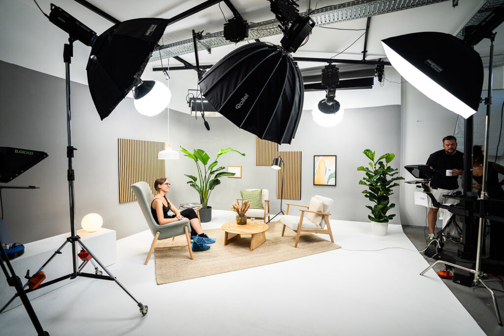 Videoproduktion bei uns im Studio
