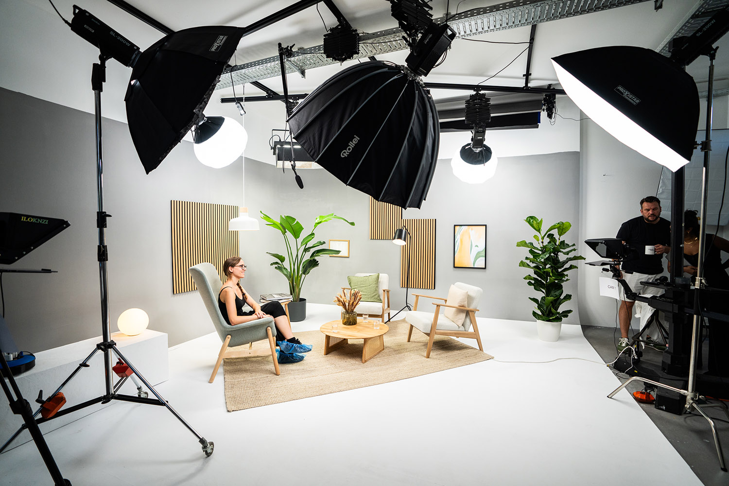 Videoproduktion bei uns im Studio